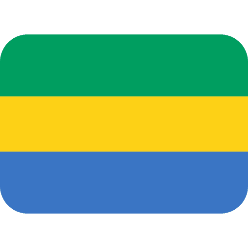 Flag Gabon