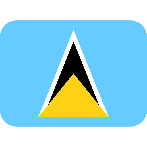 Flag St Lucia