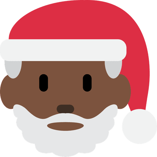 Santa Claus Dark Skin Tone
