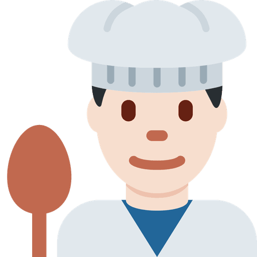 Man Cook Light Skin Tone