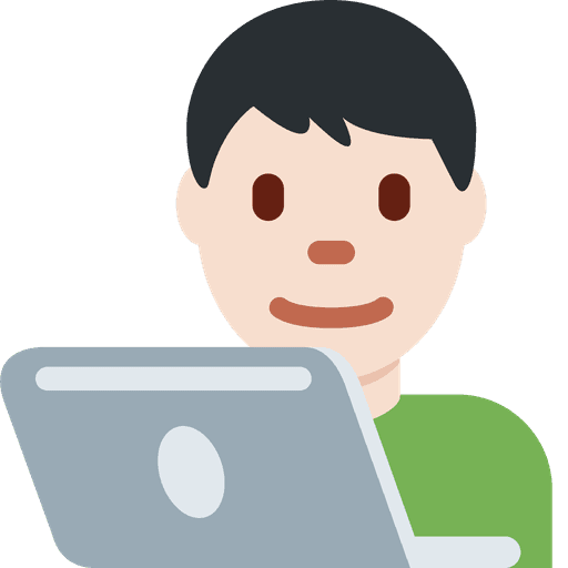 Man Technologist Light Skin Tone