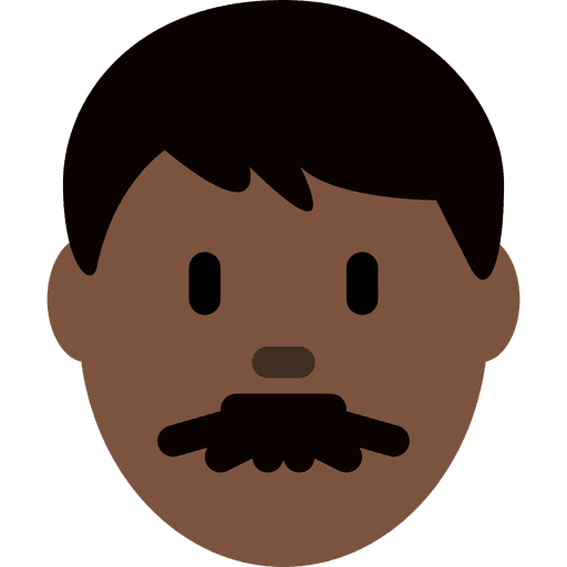 Man Dark Skin Tone