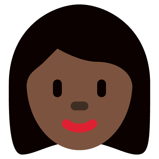 Woman Dark Skin Tone