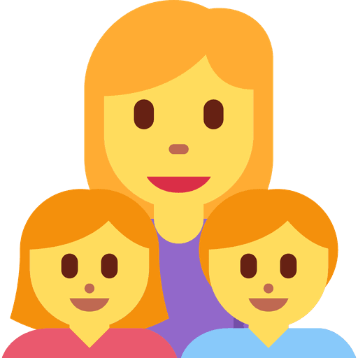 Family Woman Girl Boy