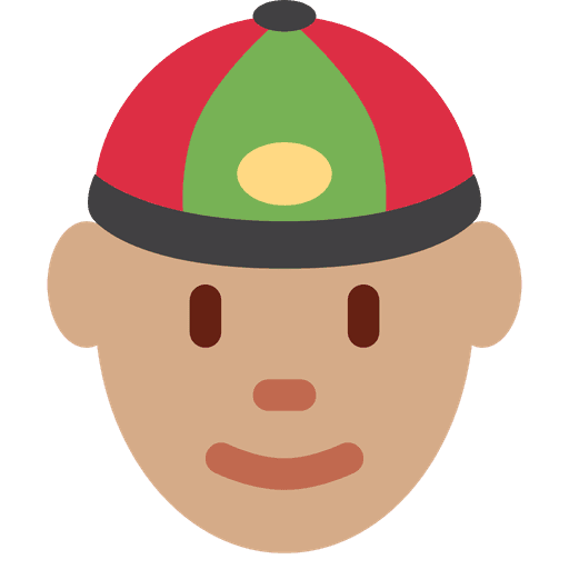 Person With Skullcap Medium Skin Tone