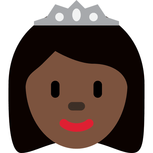 Princess Dark Skin Tone