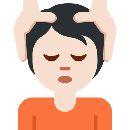 Person Getting Massage Light Skin Tone