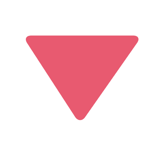 Red Triangle Pointed Down
