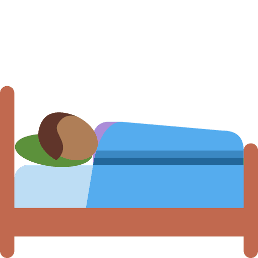 Person In Bed Medium Dark Skin Tone