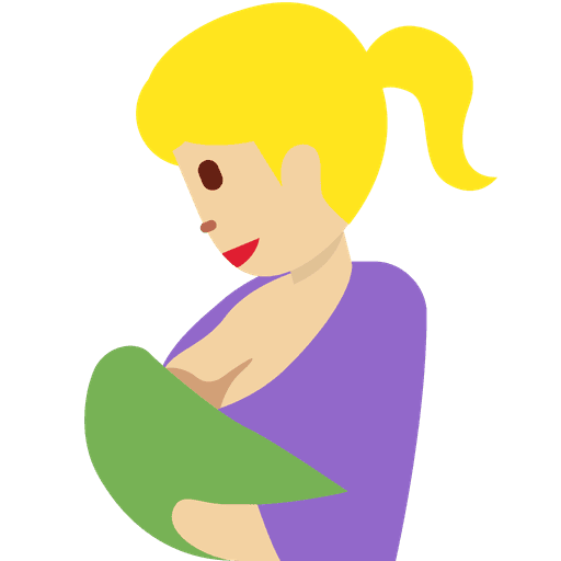 Breast Feeding Medium Light Skin Tone