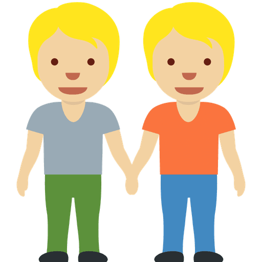 People Holding Hands Medium Light Skin Tone