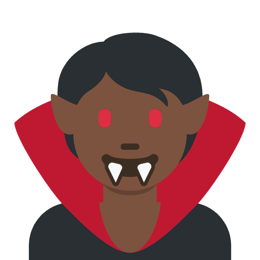 Vampire Dark Skin Tone