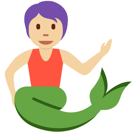 Merperson Medium Light Skin Tone