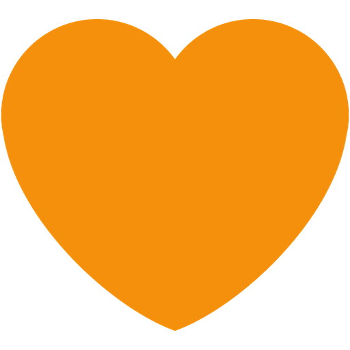 Orange Heart