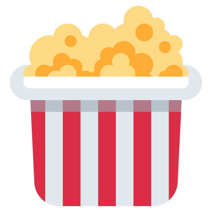 unicode u+1f37f, Popcorn emoji png