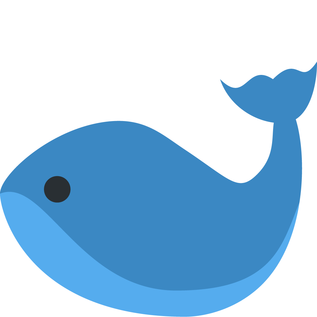 unicode u+1f40b, Fish Emojis png