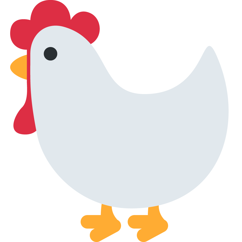 unicode u+1f413, Chicken Emoji png