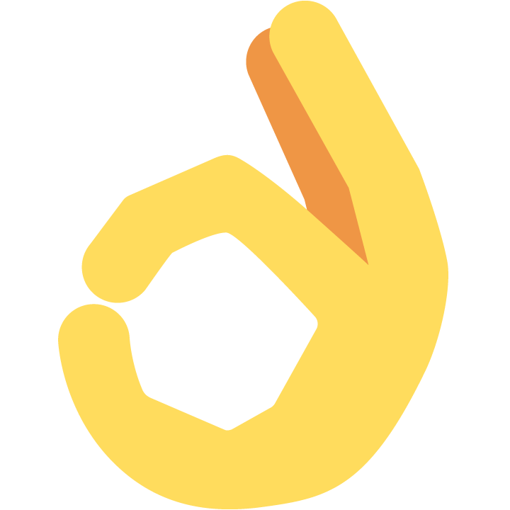 unicode u+1f44c, Finger Emojis png