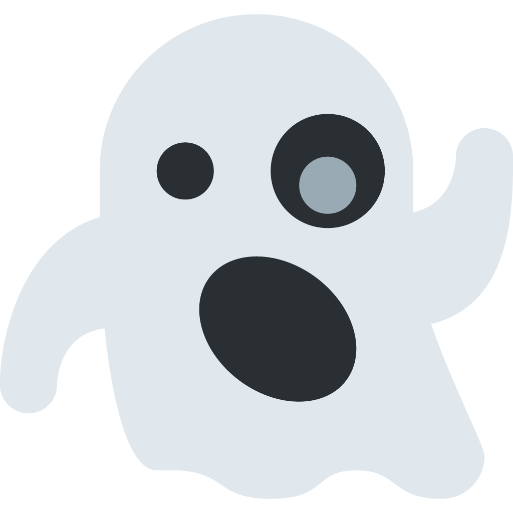 unicode u+1f47b, Ghost emoji png