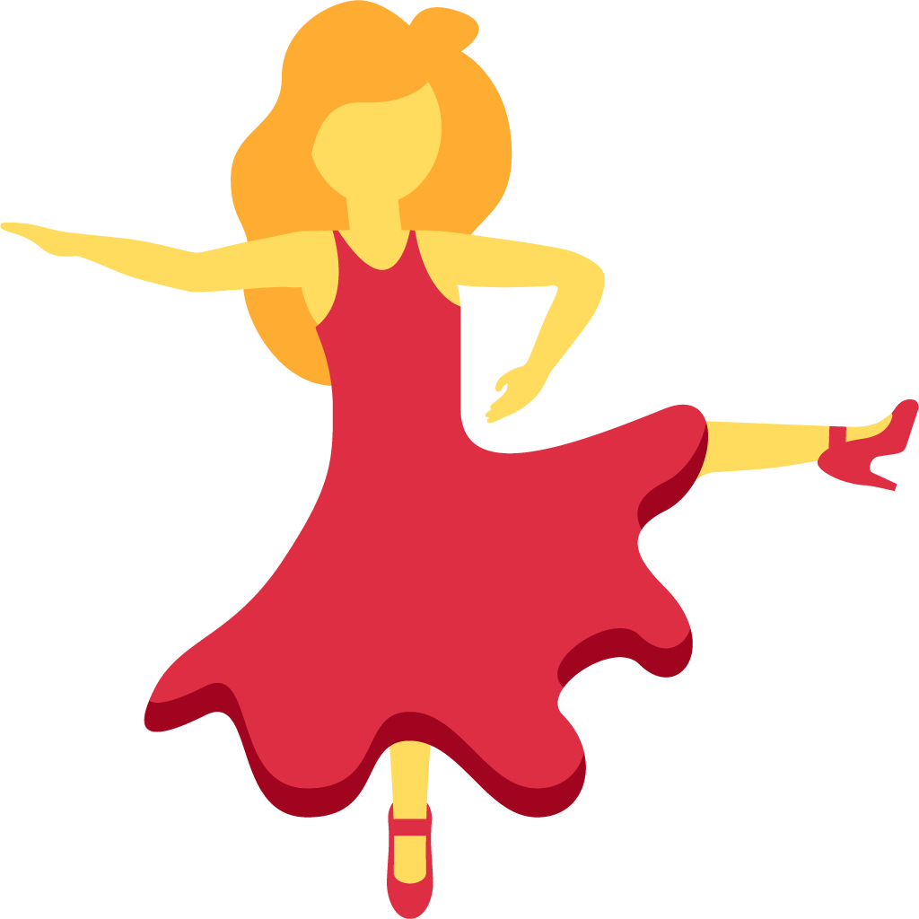 unicode u+1f483, Woman Dance emoji png
