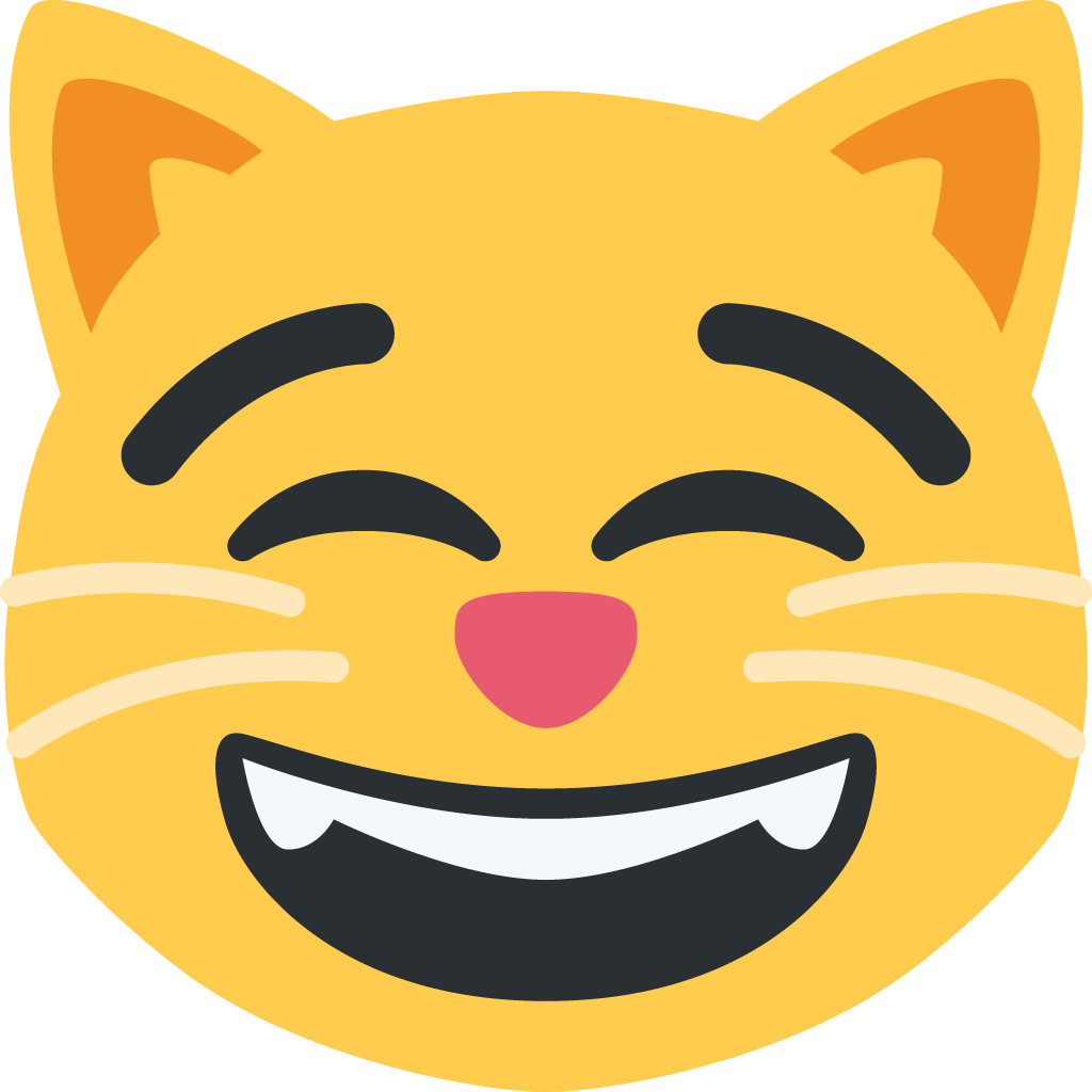 unicode u+1f638, Cat Emojis png