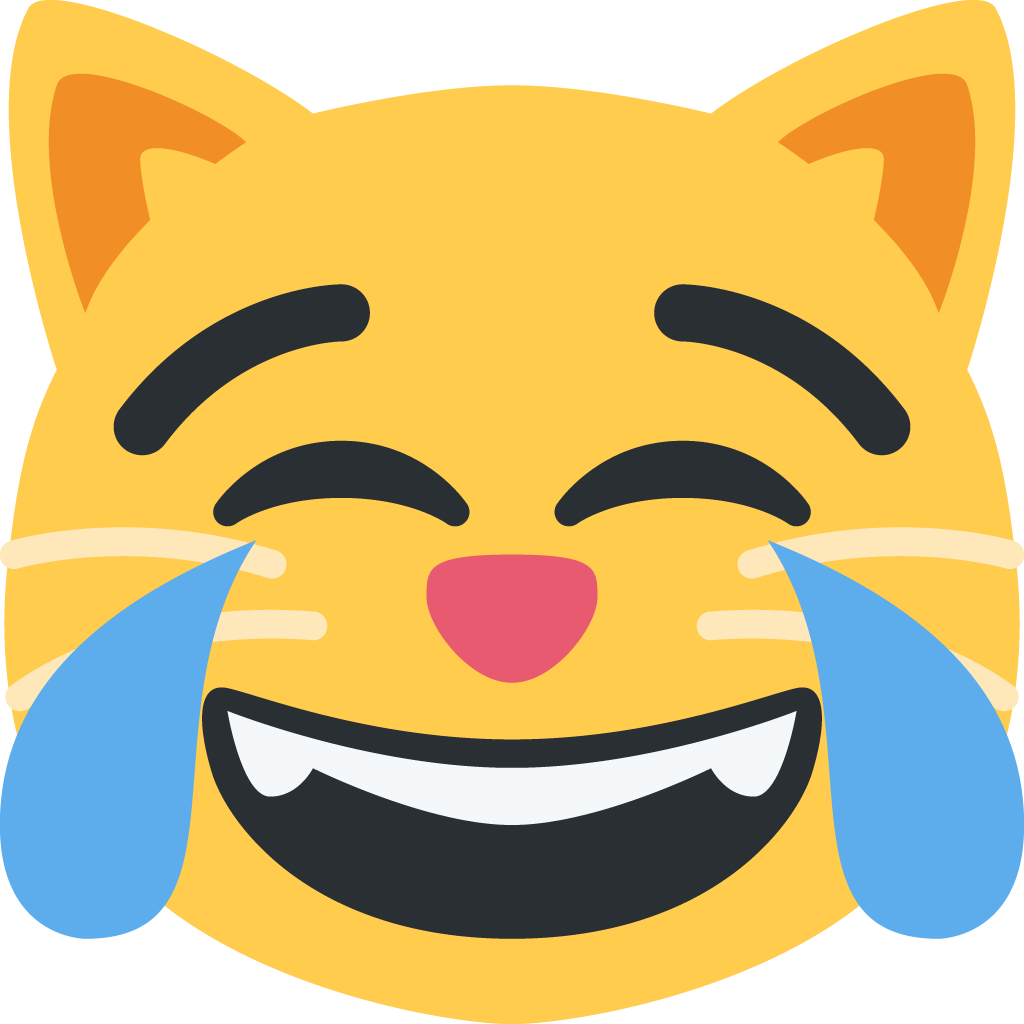 unicode u+1f639, Cat Emojis png