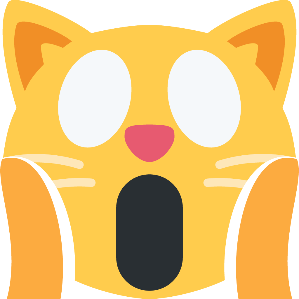 unicode u+1f640, Cat Emojis png