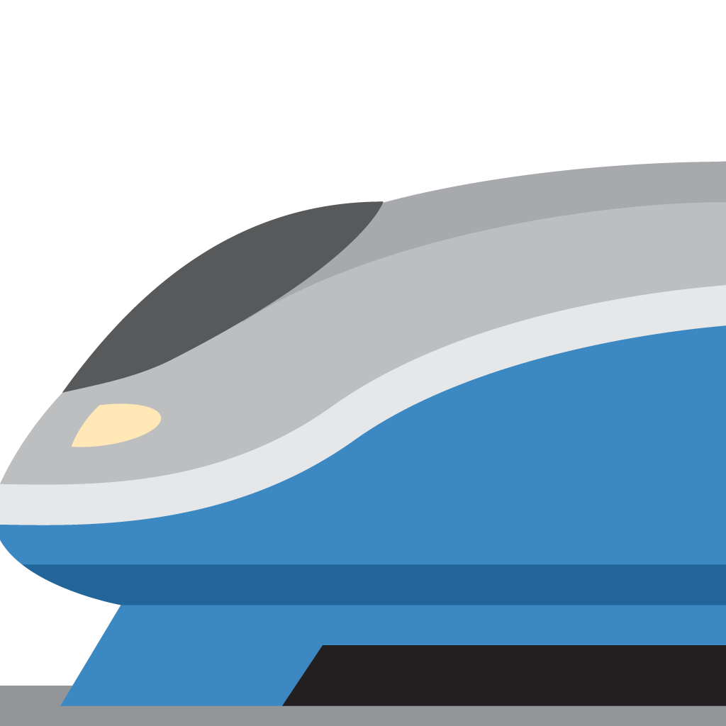 unicode u+1f684, Train Icon png