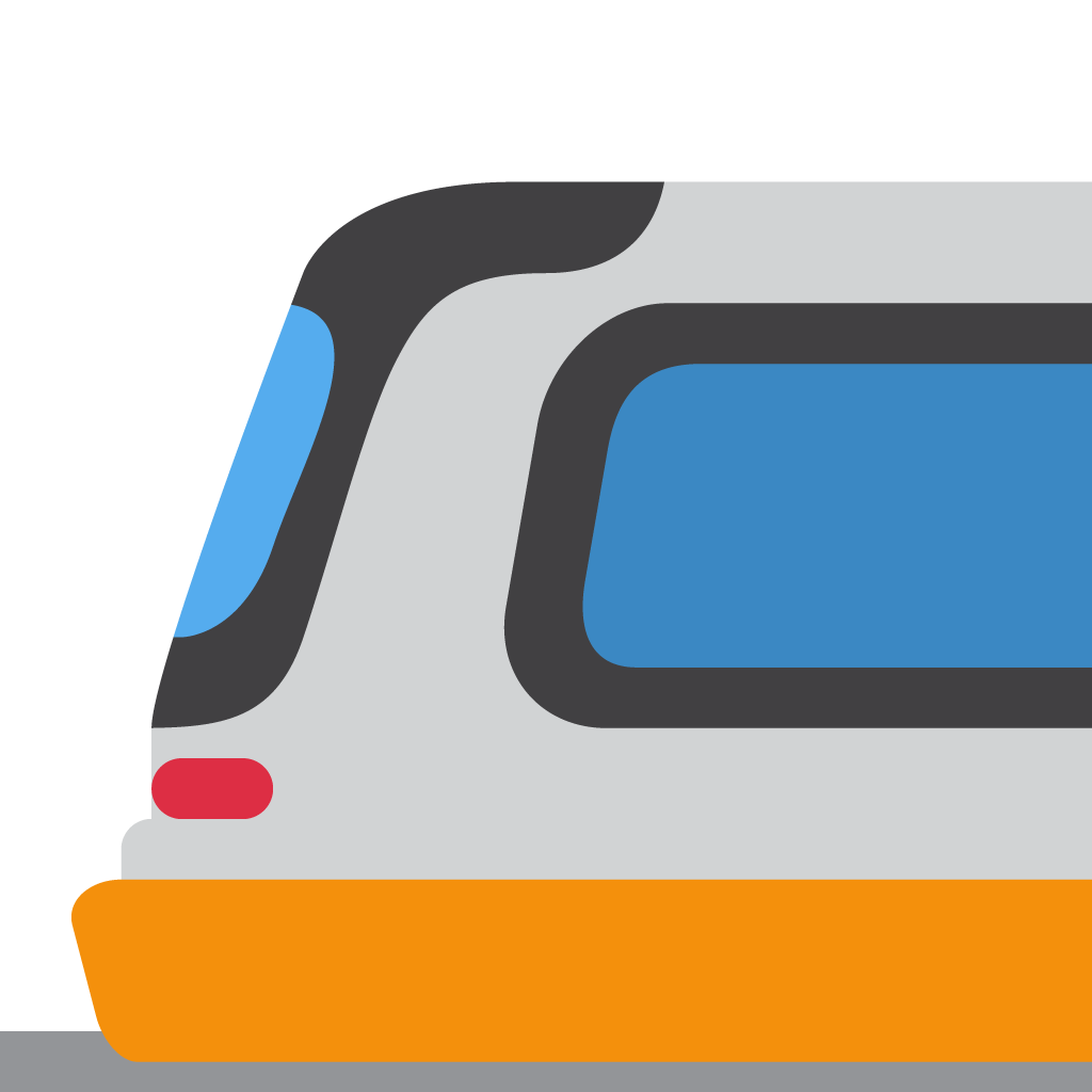 unicode u+1f688, Train Icon png