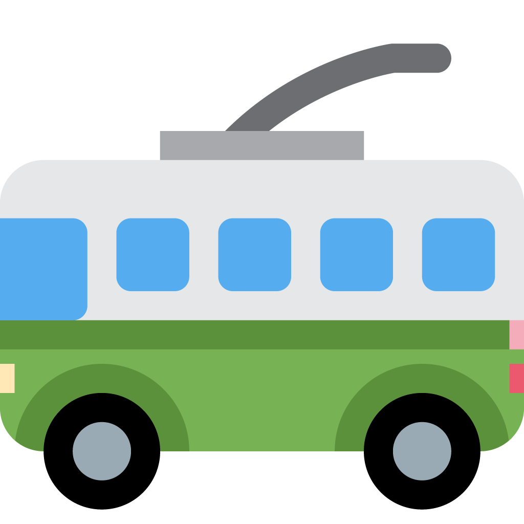 unicode u+1f68e, Train Icon png