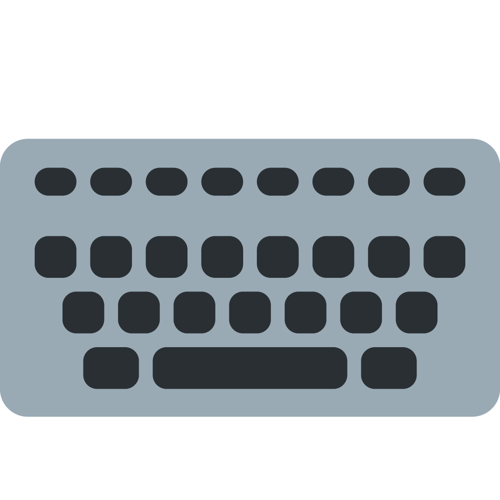 unicode u+2328, Keyboard emoji png
