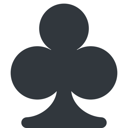 Free Club Suit Emoji PNG Download & Meaning | Emojien
