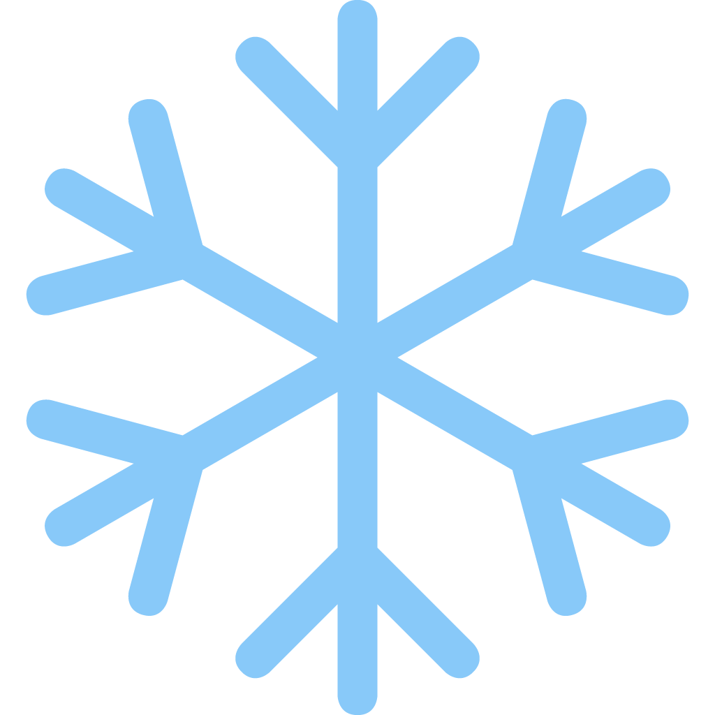unicode u+2744, Snowflake emoji png